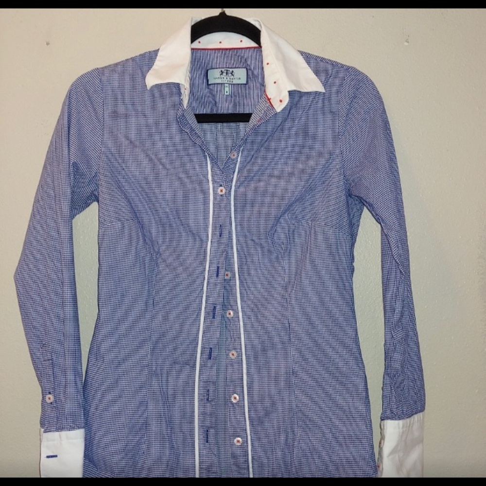 SOLD!!Women's Hawes & Curtis Fitted Button Up - Picture 2 of 8